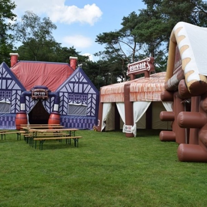 opblaasbare tenten huren